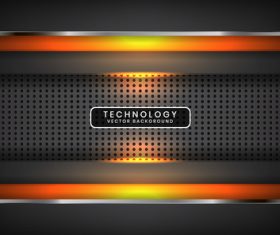 Technology vector background