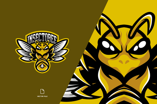 Bumblebee logo vector