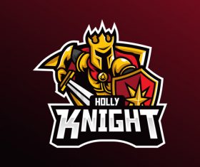 King attack logo vector