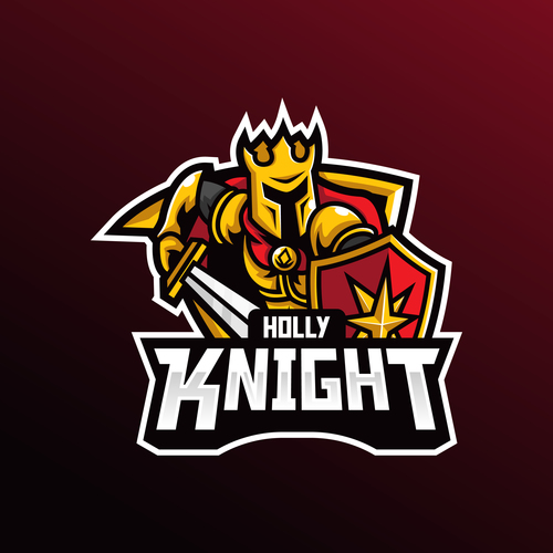 King attack logo vector