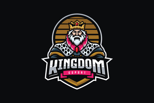 King esport logo vector