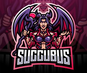 Succubus logo vector