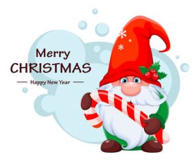 2022 Christmas poster vector