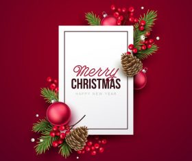 Christmas banner design vector