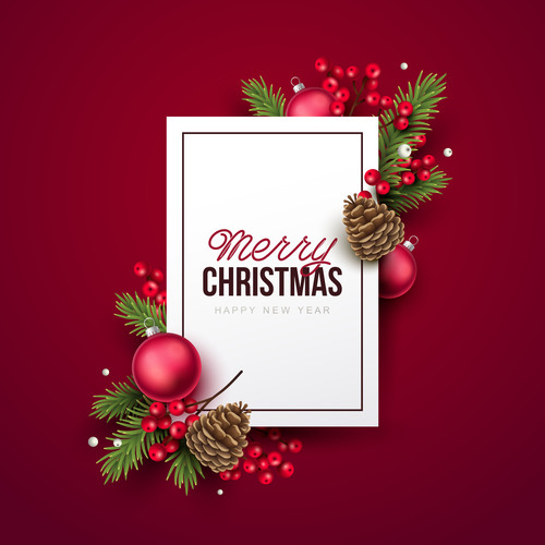 Christmas banner design vector