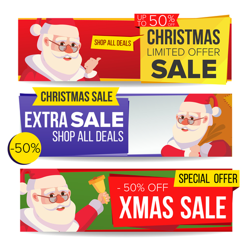 Christmas extra sale banner vector