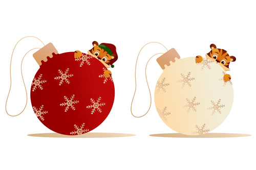 Christmas toy vector