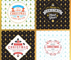 Christmas tree background christmas icon vector