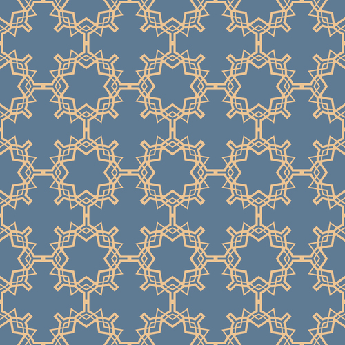 Complex seamless pattern geometric vector