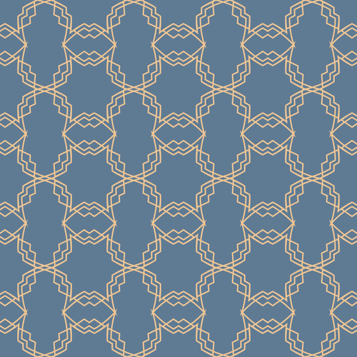 Golden line geometric seamless pattern vector