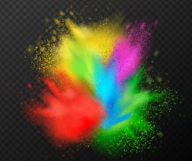 Multicolored seamless background vector