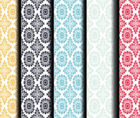 Multicolored seamless background vector