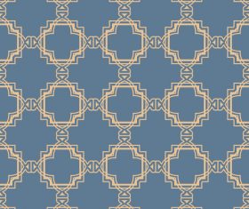 Regularly sorted geometric seamless pattern vector