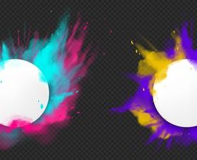 Splash paint vector