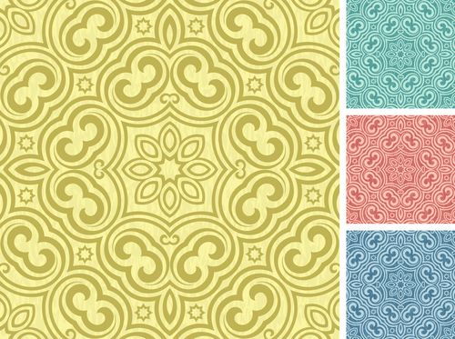 Yellow wall wallpaper patterns background vector