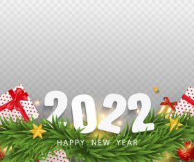 2022 holiday card vector