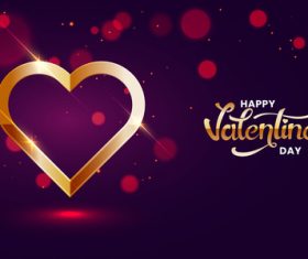 Design valentines day card vector