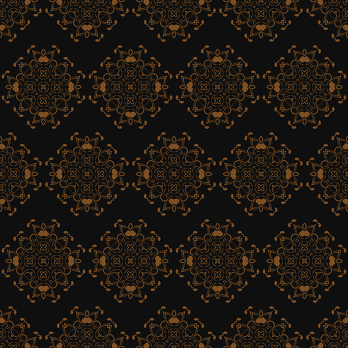 Featured pattern ornament seamless vector