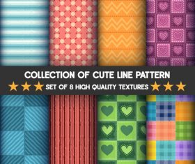 Geometric seamless background pattern vector