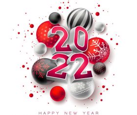Graphic 2022 NewYear vector