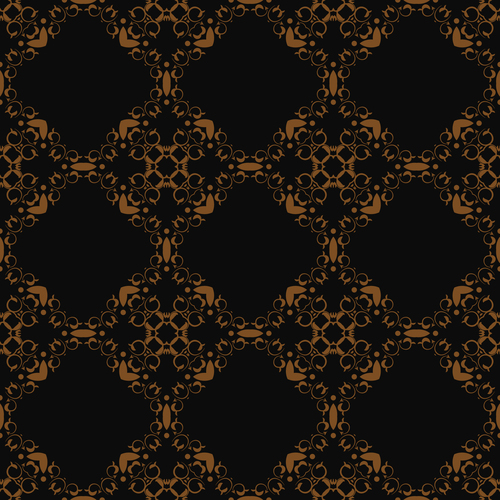 Rhombus ornament pattern seamless vector