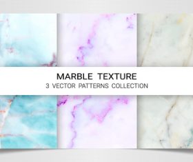 Three color contrast marble texture vector