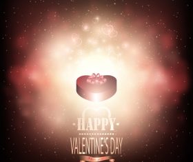 Valentines Day gift vector