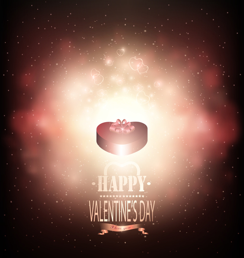Valentines Day gift vector