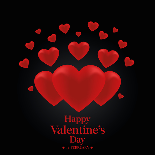 Valentines Day love vector