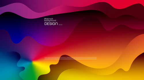 Abstract geometric gradient background vector