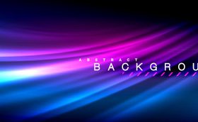 Colorful lines abstract background vector