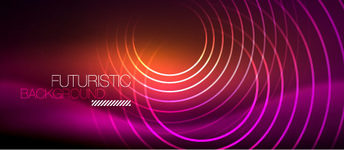 Futuristic abstract background vector