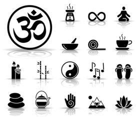 SPA icon set vector