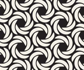 Spiral seamless pattern design vector