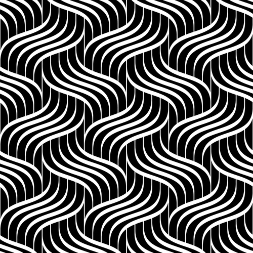 Twist seamless pattern design vector