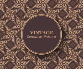 VINTAGE seamless vector pattern