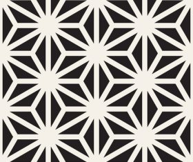 White geometric seamless pattern design vector