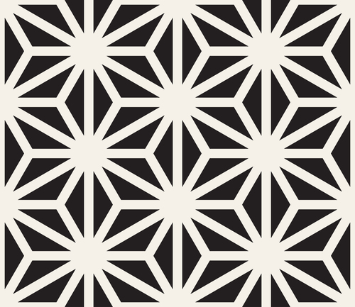 White geometric seamless pattern design vector