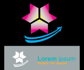 Corporate logo design vector