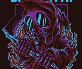 Dark myth vector T-Shirt illustrations