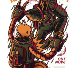 Is this fight vector t-shirt illustrations