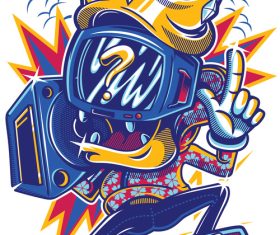 King vector t-shirt illustrations