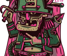 Pirates vector t-shirt Illustrations