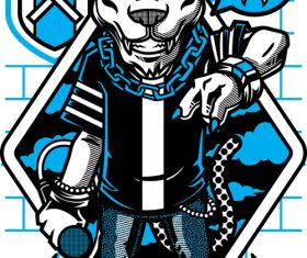 Rappin fxz vector t-shirt Illustrations