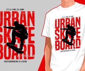 Sport t-shirt print design vector