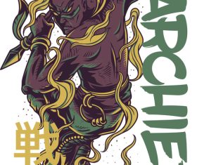 Warchiefs vector T-Shirt illustrations