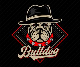 Bulldog logo vector