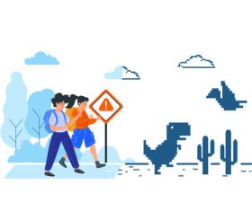 Cartoon illustration vector