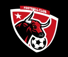Football club logo vector