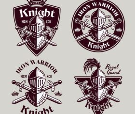 Knight logo vector